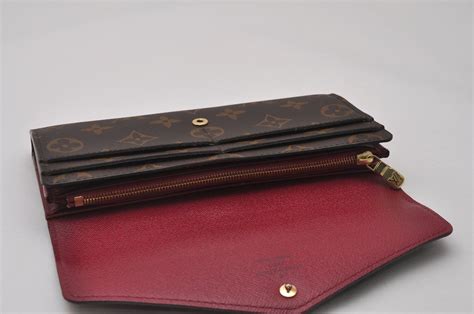 Louis Vuitton Monogram Portefeuille Sarah M62234 Wallet Long .